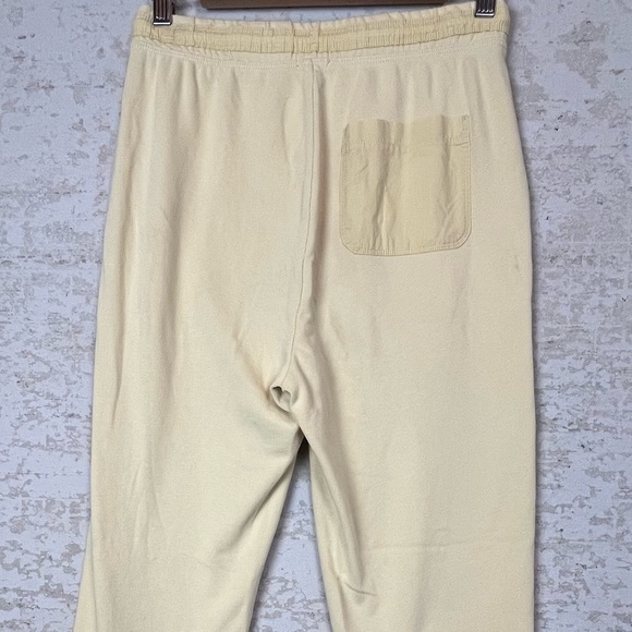 Aerie Womens Sweatpants Size XS Drawstring Pale Yellow Loungewear Boho Joggers - Picture 6 of 16
